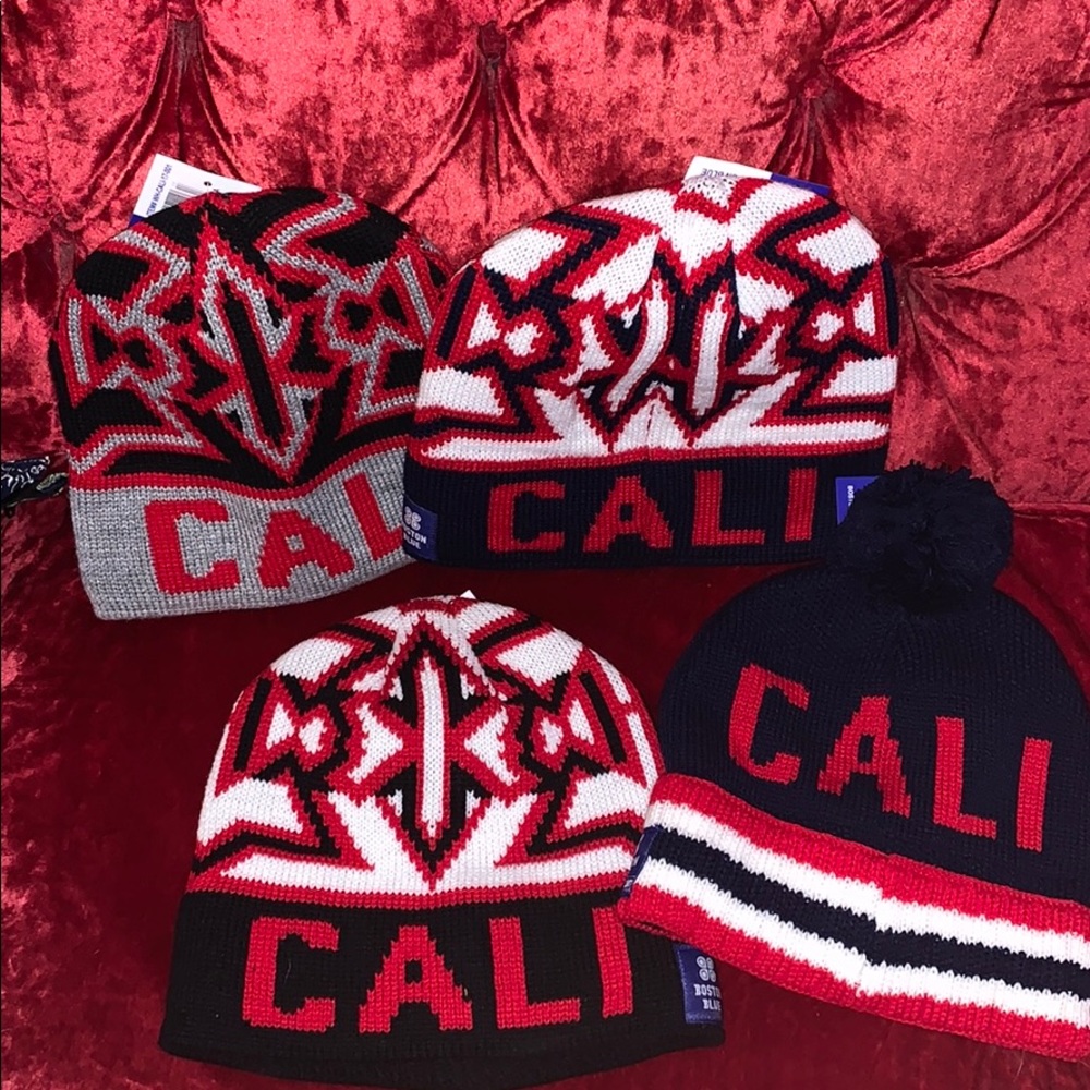 NWT CALI Winter hats 4 styles men